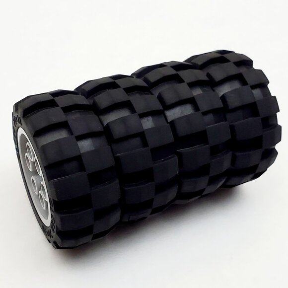 LEGO Technic 4 x Black Wheel Tires Gray Hub 20x30 Car Vehicle Part Lot 4267 4266 - Picture 7 of 7